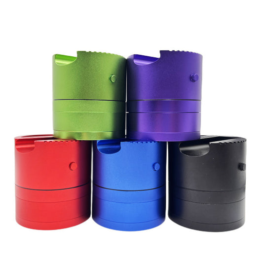 75mm Aluminum Alloy Smoke Eliminator 4-layer Metal Clip Paper Tape Pipe Concave