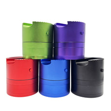 75mm Aluminum Alloy Smoke Eliminator 4-layer Metal Clip Paper Tape Pipe Concave