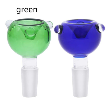 Glass Smoke Pipe Accessories Glass Bubble Head Pipe