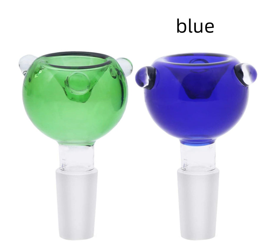 Glass Smoke Pipe Accessories Glass Bubble Head Pipe