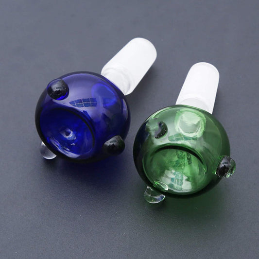 Glass Smoke Pipe Accessories Glass Bubble Head Pipe