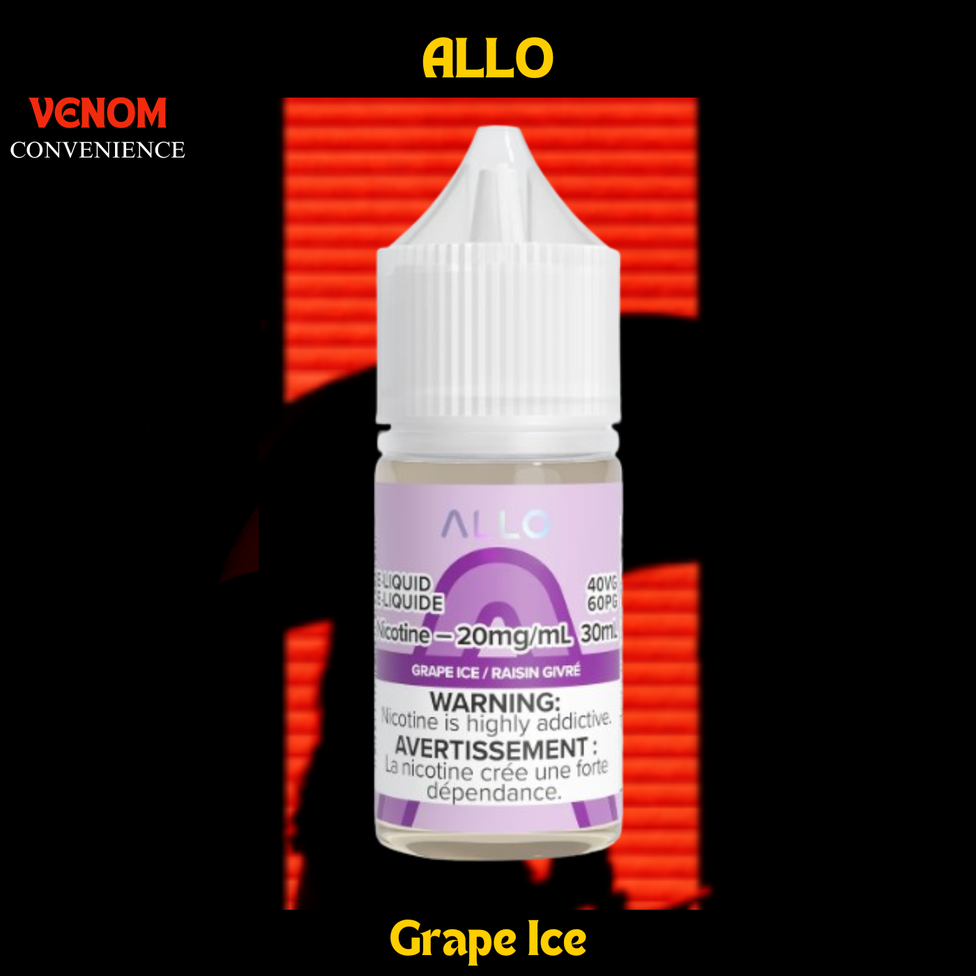 Allo E-juice (20mg) (30ml)