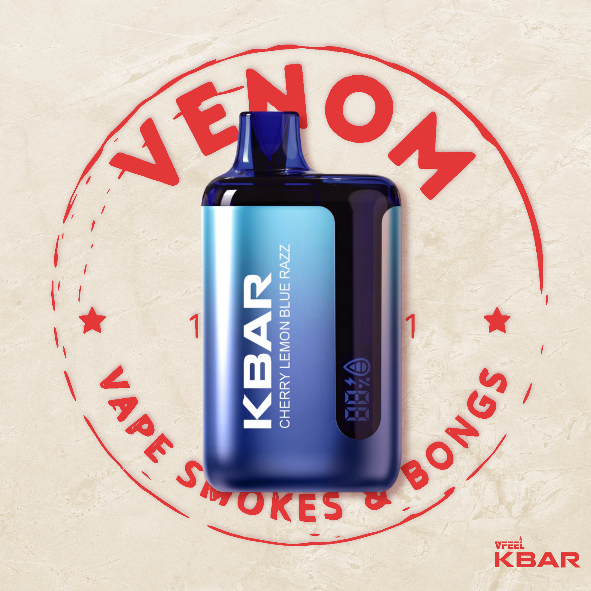 KBar Disposable - Convenient on-the-Go - Disposable. Venom Vape KBar Disposable - Convenient on-the-Go - Disposable. Venom Vape