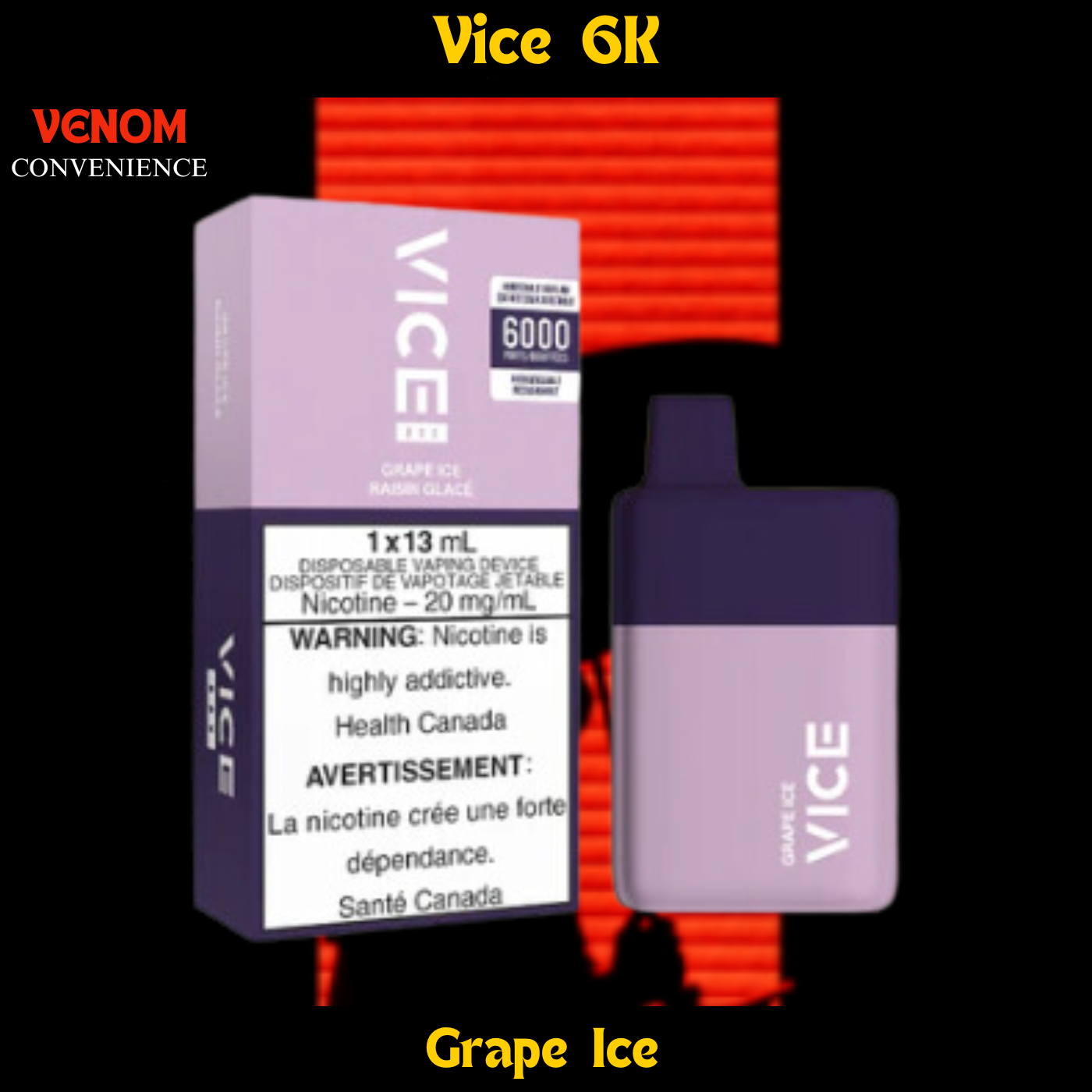 Vice 6K (READ DESCRIPTION)