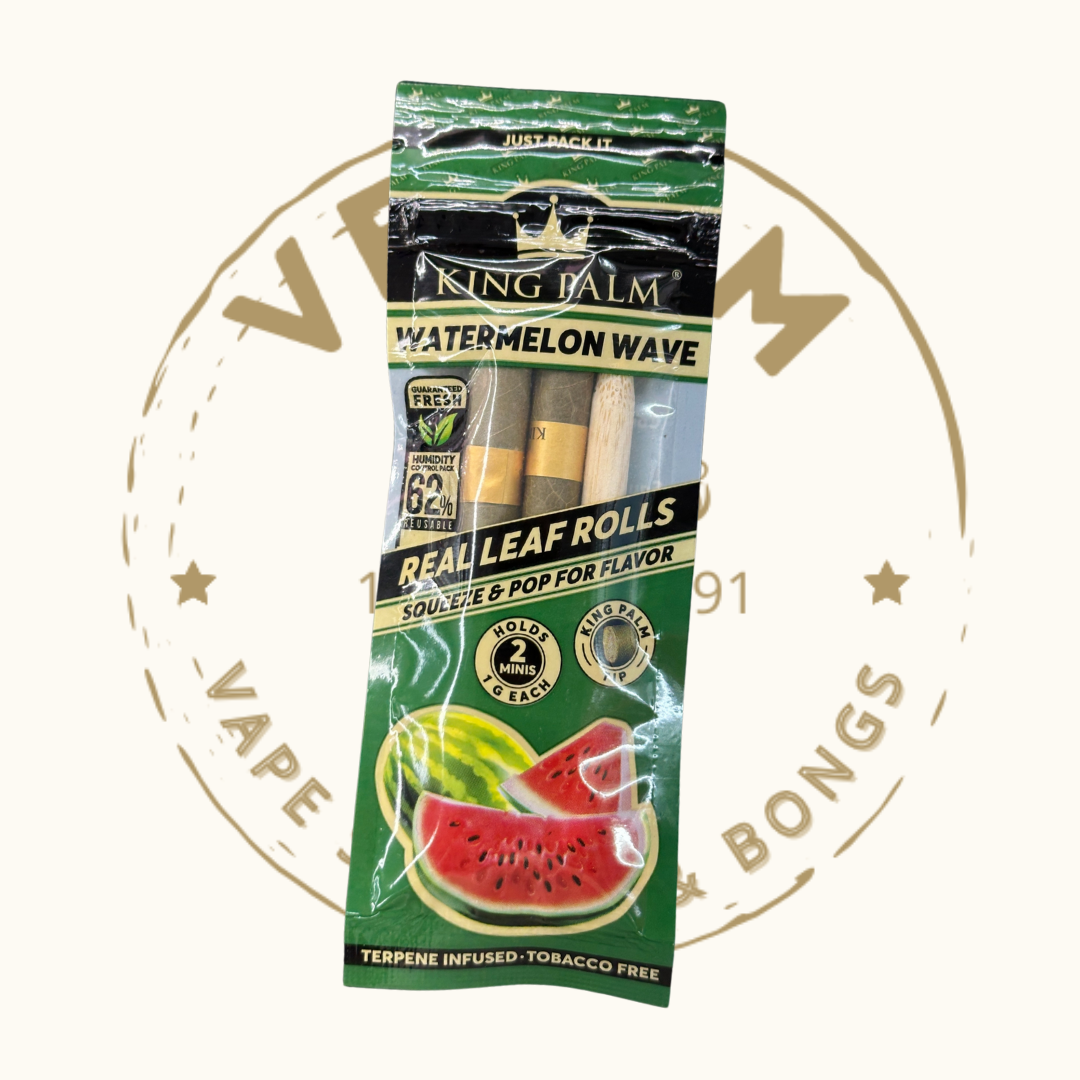 King Palm - Leaf Roll - Watermelon Wave
